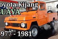 Toyota Kijang Pick Up Generasi Pertama yang Jadi Legendaris