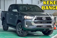 Toyota New Hilux Tampil dengan Gagah dan Sangat Berkarakter