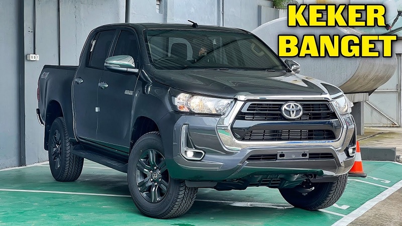 Toyota New Hilux Tampil dengan Gagah dan Sangat Berkarakter 